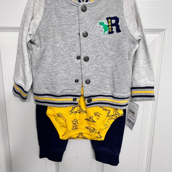 [All for$6-20 ]24m Carters jacket+top+pant 3pc set - Picture 2 of 5